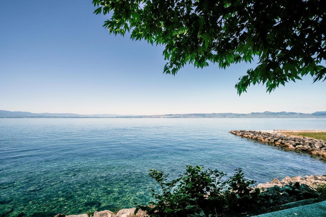 Pieds dans l'eau - Lac Léman - 2 min Evian - Spacieux Neuvecelle Extérieur photo